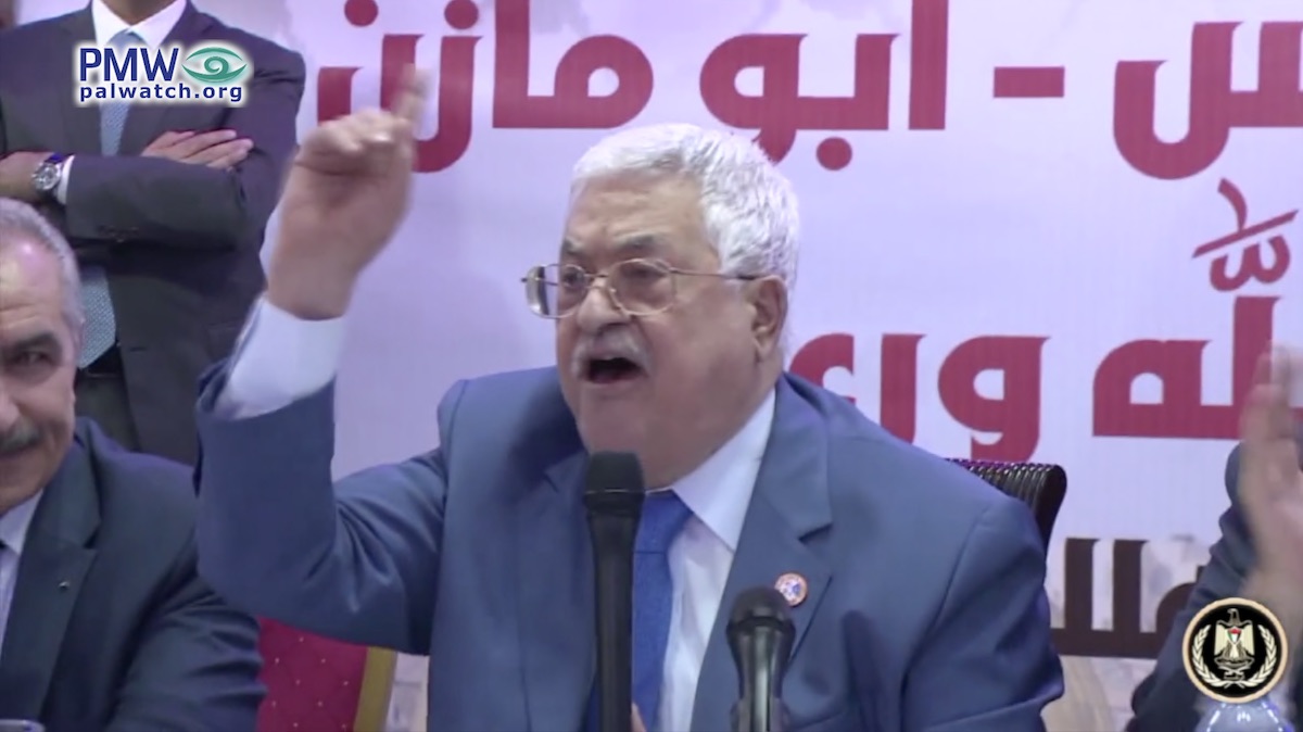 Abbas’ duplicity: “We battle terror” (but honor terrorists!)