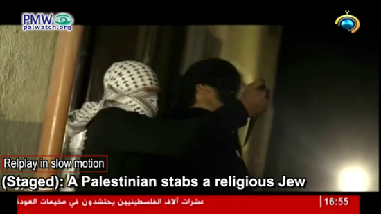 Palestinian stabs Jew in Hamas music video