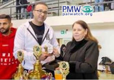  Birzeit University names basketball tourney after terrorist "leader, fighter, and prisoner Marwan Barghouti," who murdered 5 people