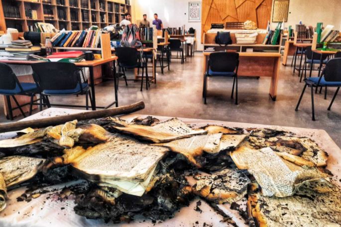 Palestinian Authority TV lies, saying no synagogues were burned during the Lod riots, ignoring 10 cases of synagogue arson