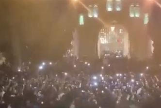 Palestinian rioters "swear by Almighty Allah to defend Al-Aqsa Mosque… and Jerusalem"
