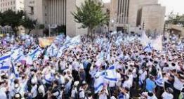 Israelis participating in the Jerusalem Day flag march are "ISIS members," lies Palestinian Authority Daily