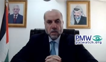 Palestinian Authority Supreme Shari’ah Judge Mahmoud Al-Habbash lies, saying the PA wants peace and a two-state solution