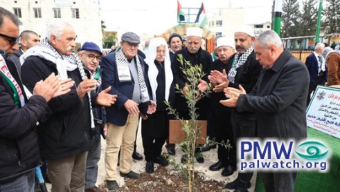 Palestinian Authority creates garden to honour Palestinian terrorists serving life sentences in prison