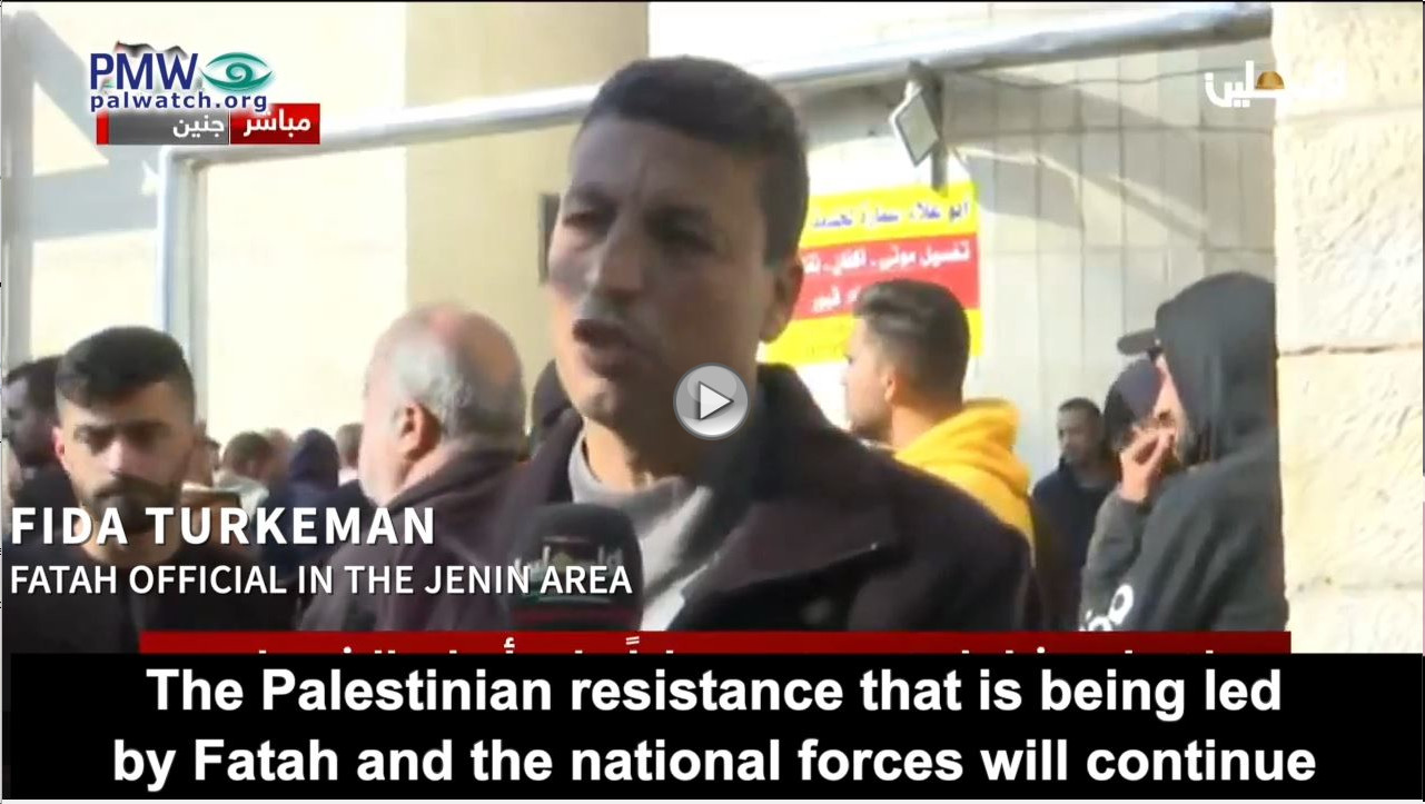 Fatah promises more terror in 2023: “All types of resistance remain open to our people”