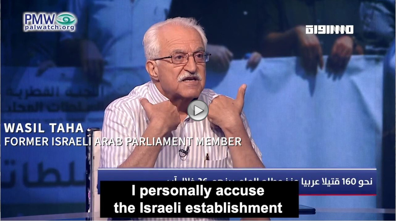 Palestinian Authority libel: Masked Israeli soldiers are behind the murders of 175 Israeli Arabs in 2023