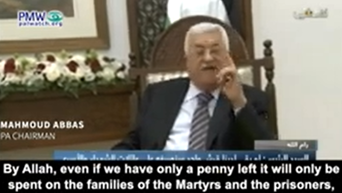 Palestinian Authority will pay more to today’s Martyr for slaying than it will to October 7 terrorists 