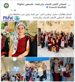 Activities at Rajoub-led summer camp feature denial of Israel’s existence