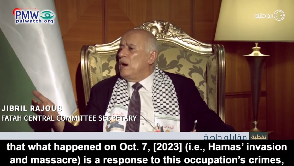 Palestinian Authority’s ruling party continues to celebrate and justify October 7