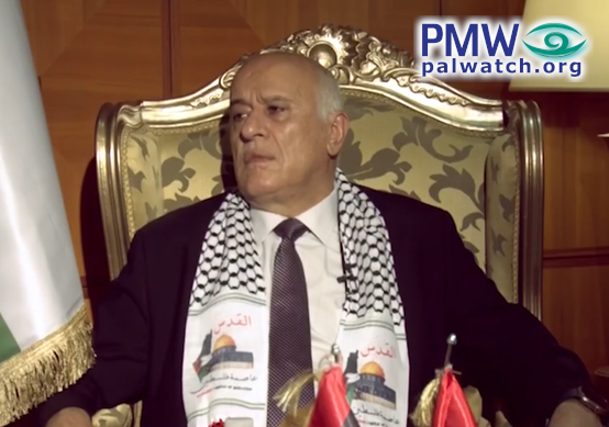 Fatah Official Displays Map Erasing Israel in Libyan Meeting