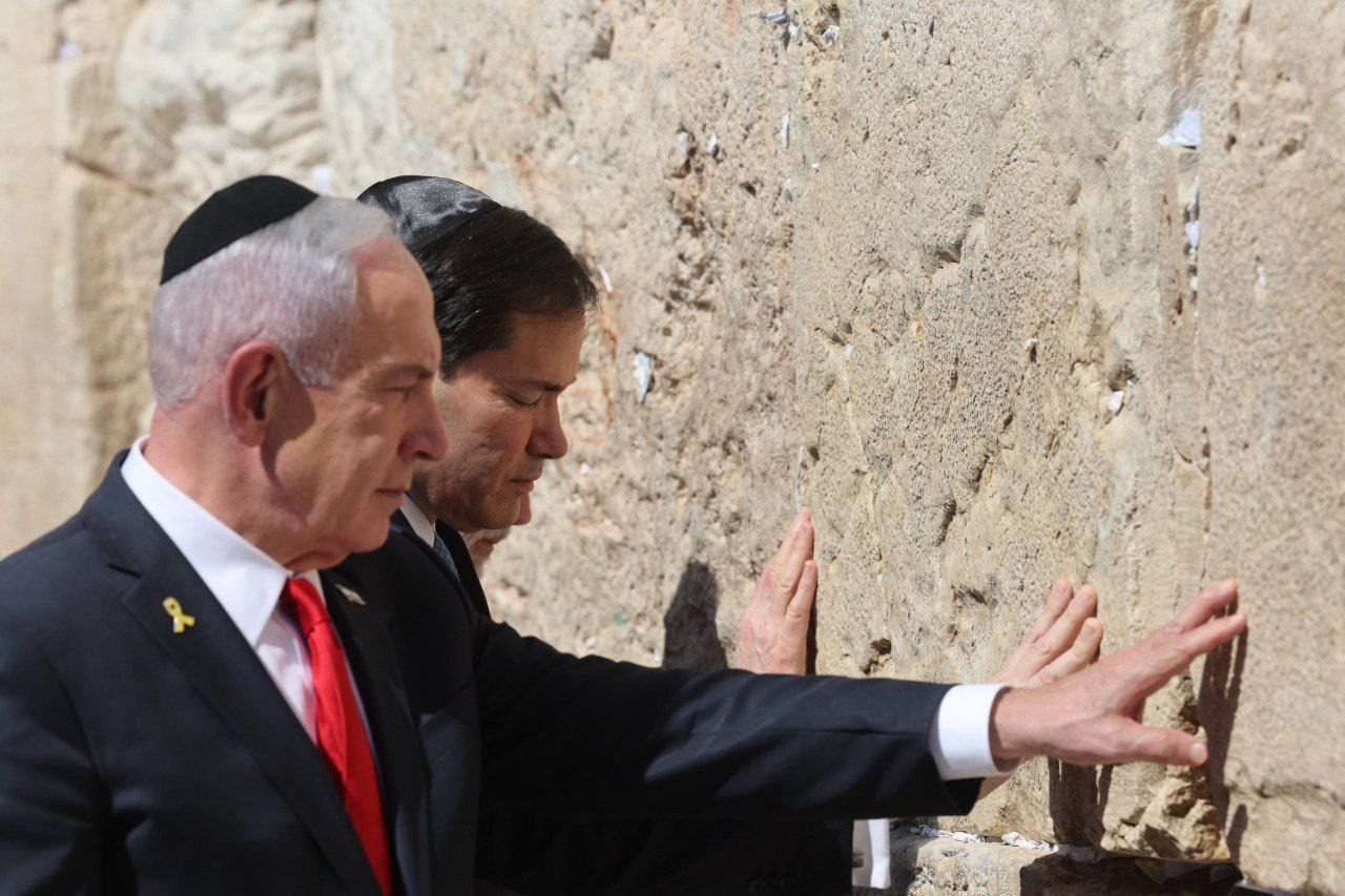 Palestinian Authority: Marco Rubio’s “invasion” of the Western Wall was a crime against an Islamic holy place