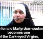 Palestinian female terrorist who was caught before mission: I would have become one of the 72 virgins in Paradise