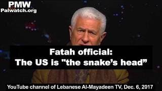Fatah official: The US is "the snake’s head”
