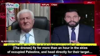 Top Fatah official “happy” when Hezbollah “drones or rockets reach certain [Israeli] targets” 