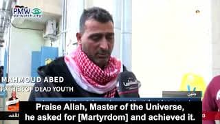Father of "dead teen terrorist": “He wanted to be a Martyr. Praise Allah, he achieved it”