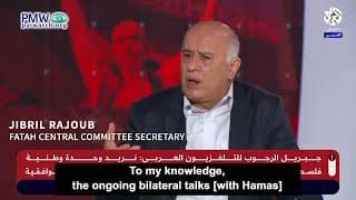 Top Palestinian Authority official Rajoub: Oct. 7 massacre was “defense,” Fatah is “building a ‎partnership” with Hamas