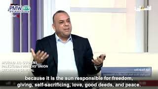 “Jesus was the first self-sacrificing fighter” of “Palestine”