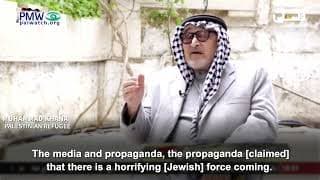 Arab refugee blames false Arab propaganda for causing the refugee ‎exodus in 1948‎