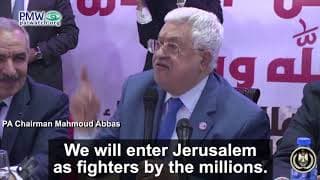 Abbas: “We are the Canaanites! … [Israel is] the enemy”