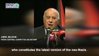 Top PA official: Israeli PM Netanyahu is “the latest version of the neo-Nazis”