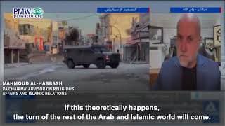 Abbas’ advisor: If Israel defeats the Palestinians, the rest of the Arab and Islamic world will be next