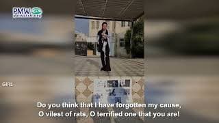 Balfour is “drunkard and vilest of rats” in Palestinian school girl’s poem