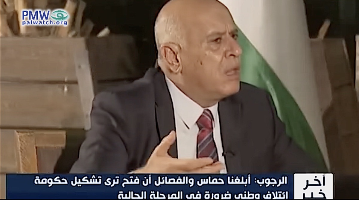 “Mussolini was a kindergarten compared to Netanyahu,” says top Palestinian Authority / Fatah official Rajoub