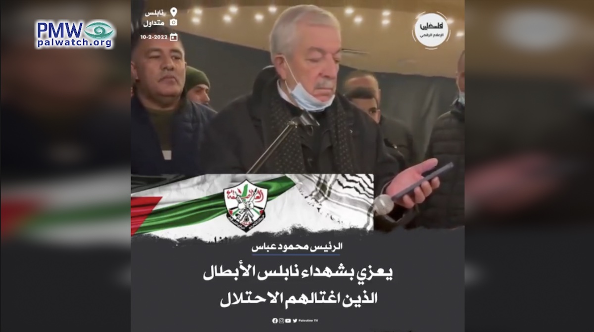 Abbas openly calls on Palestinians to murder Israelis
