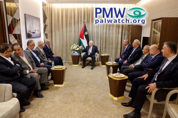 Abbas calls all Palestinians to unite around PLO to deal with the Israeli โcrimesโ
