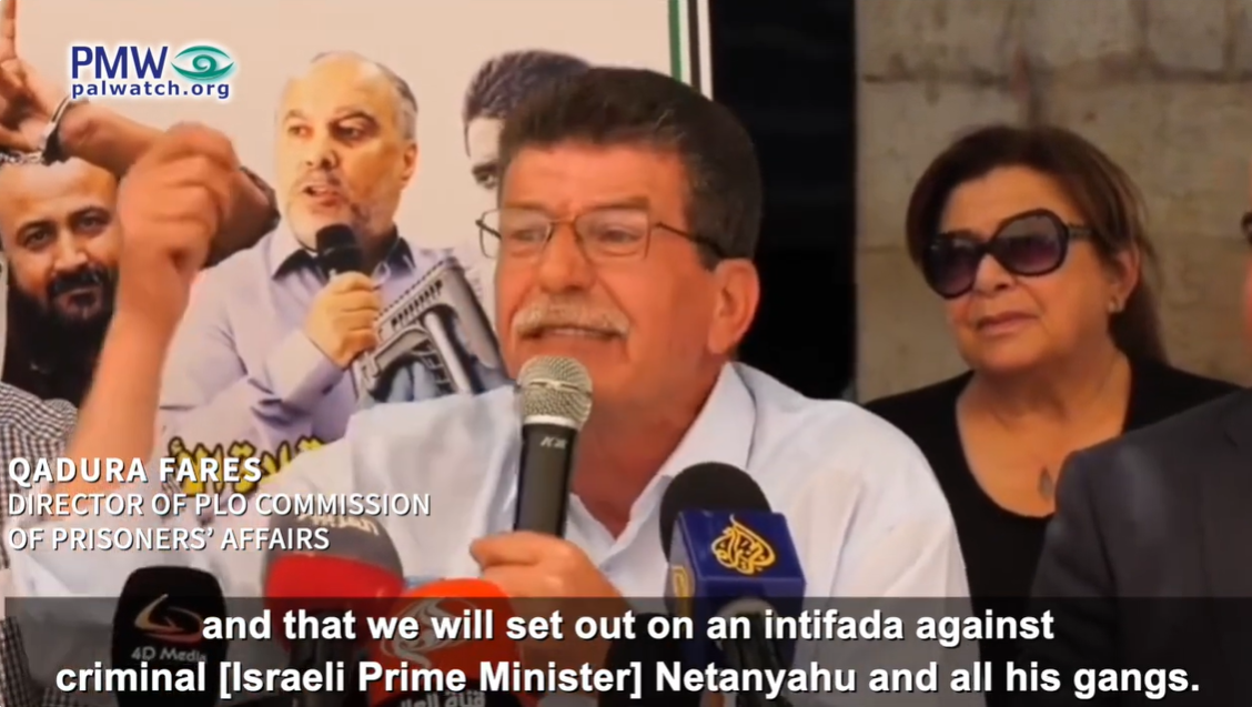 Senior Palestinian Authority officials promote terror, calling for intifada and Islamic war