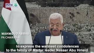 Abbas praises terrorist responsible for the murder of 7 Israelis