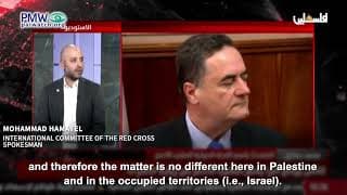 Red Cross official denies Israel’s right to exist, calls it “the occupied territories”