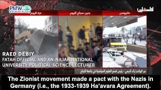 “The Zionist movement has never hesitated making a pact, even with Satan… to eliminate the Palestinian people” - Fatah official