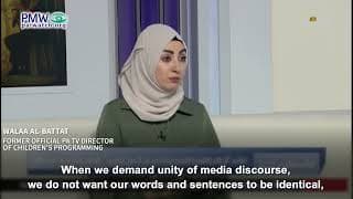 PA media "demands unity of media discourse" – "one unified message" - former director of PA TV children’s programming