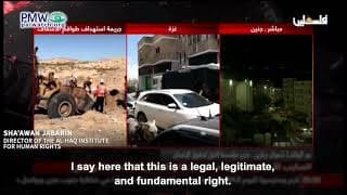 Palestinians have “a right” to flood Israel, “to return to their homes in the 1948” territories – human rights activist