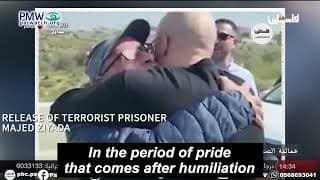 “I’ll set the world on fire with gunpowder” – song on Palestinian Authority TV on release of terrorist prisoner