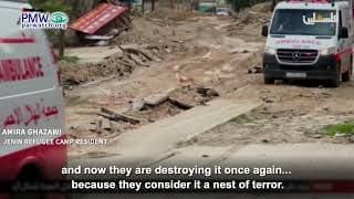 Jenin refugee proud of Jenin being center for terror and “our Jihad fighters”