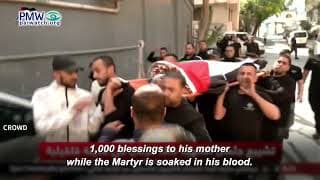 Dead terrorist’s funeral is “a wedding”