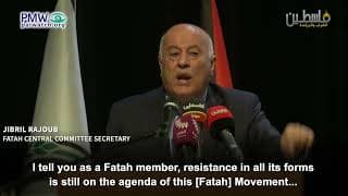 Terror - "resistance in all its forms" is "still on the agenda" for Fatah - top PA official