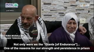 Released terrorist thanks Palestinian Authority TV for “fighting” through the TV programs for imprisoned terrorists