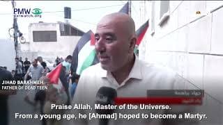 “Since he was a child, he hoped to become a Martyr” - father of dead teen