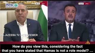 “Hamas is not a terror movement,” PLO official cites Palestinian Authority Chairman Abbas’ defense of Hamas