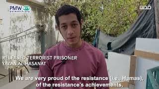 Released teen terrorist praises Hamasโ โachievementsโ releasing terrorists for Israeli civilian hostages