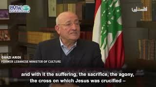 Since Jesus “the act of crucifying the Palestinians has never ceased” – former Lebanese minister